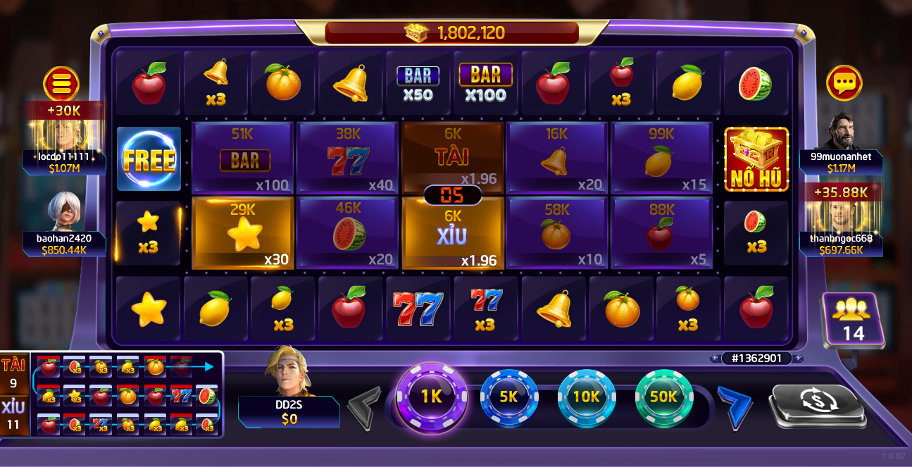 Bí quyết thắng nhiều khi chơi nổ hũ xèng hoa quả tại May88 game