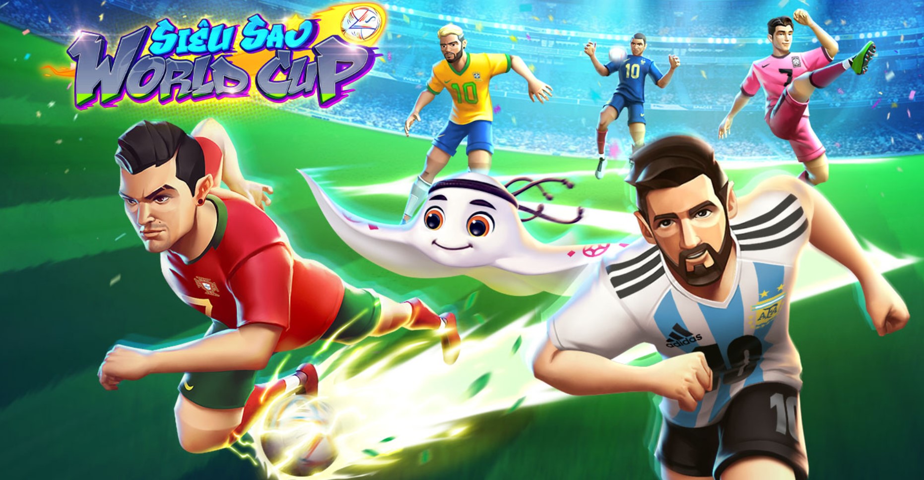 Game nổ hũ cực hay Siêu sao World Cup trên May88