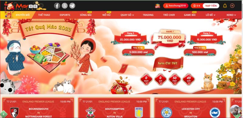 game đổi thưởng May88