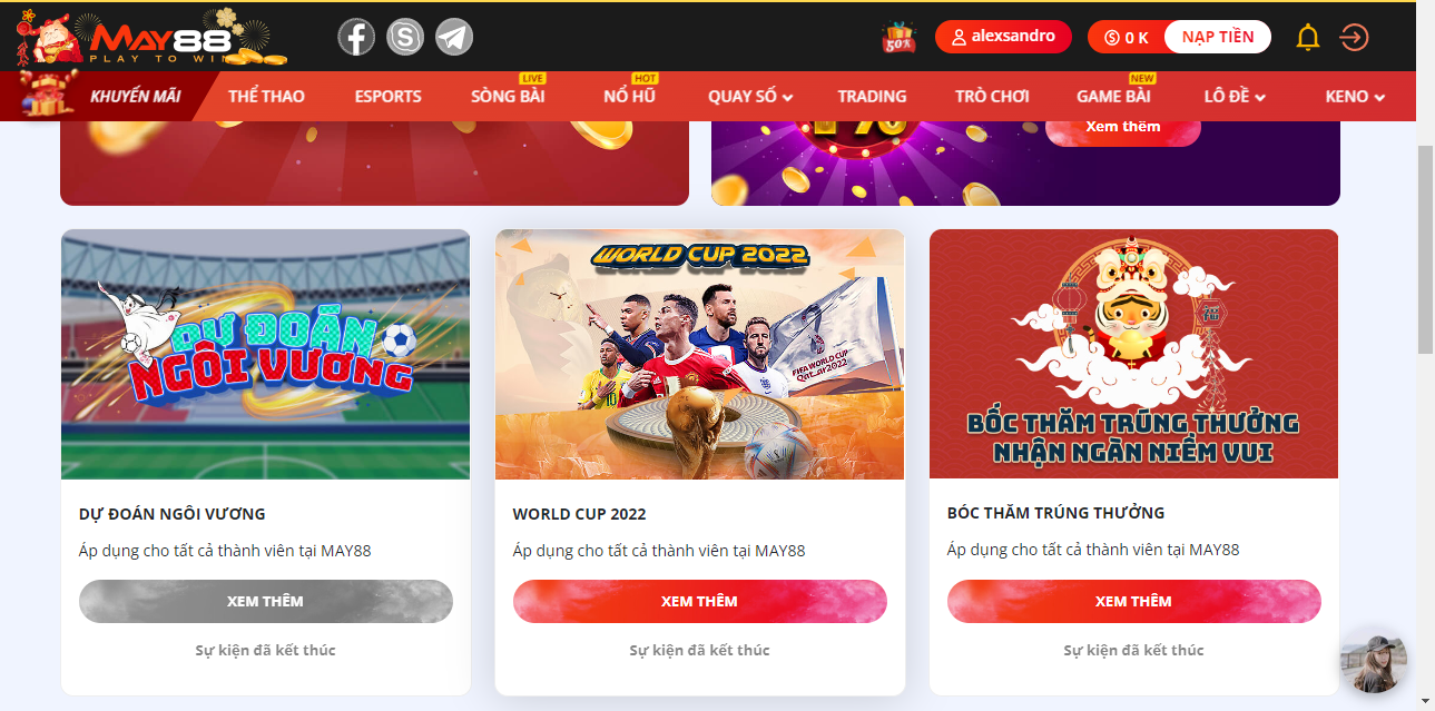 Các khuyến mãi tại May88 game hoàn toàn uy tín và có thể sử dụng được