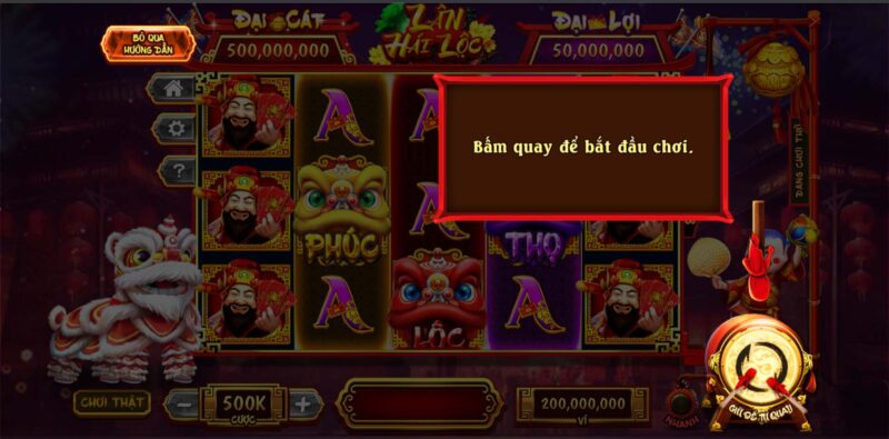Lân hái lộc may88 vip