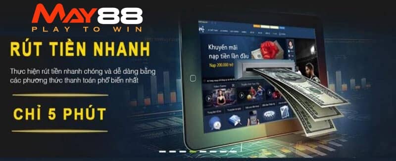 Rút tiền bằng thẻ ngân hàng vẫn có nhiều ưu điểm hơn tại May88 Club