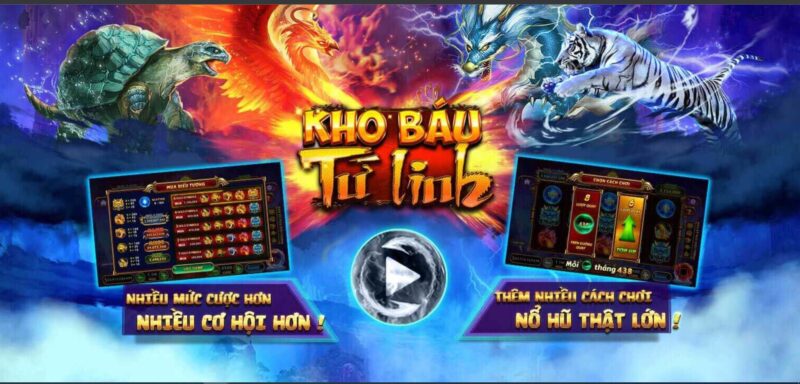  kho báu tứ linh may88 vip