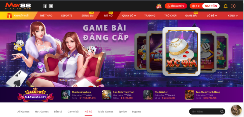 Cách chơi xóc đĩa nổ hũ thắng lớn tại May88 Club
