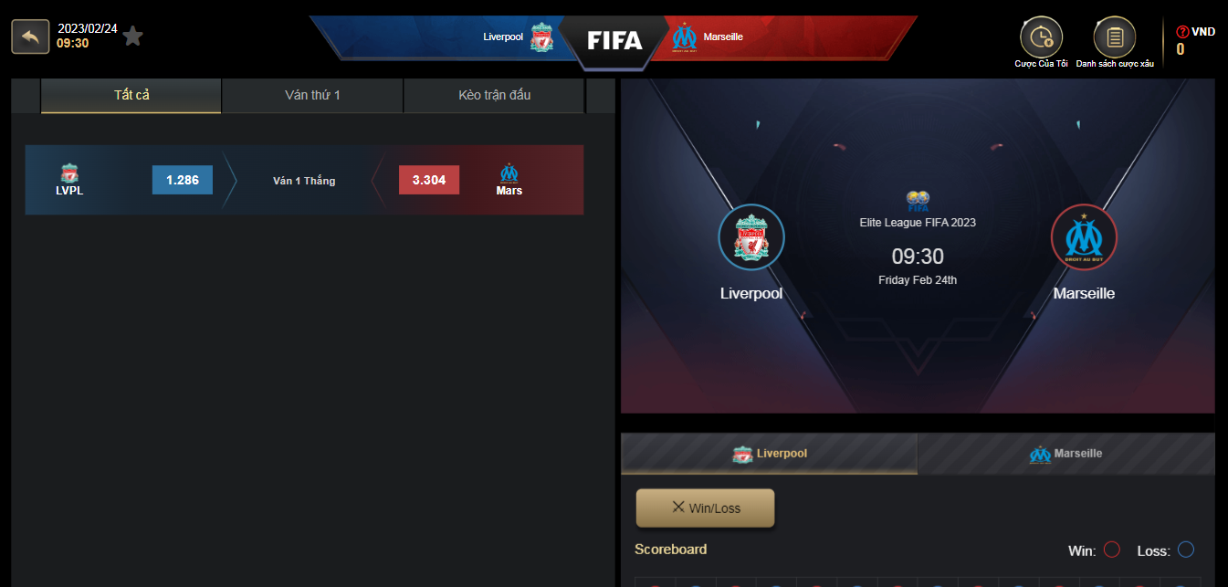 Chỉ nên cá cược một số trận đấu nhất định FIFA tại May88 VIP