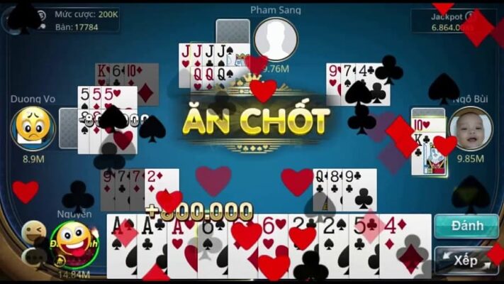 Tổng hợp các kiểu ù trong bài phỏm
