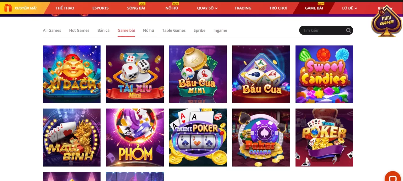 Hệ thống game cực hay trên May88vip