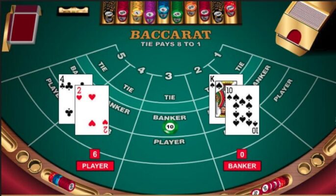 Chia sẻ mẹo canh bài Baccarat dễ thắng