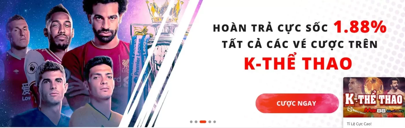 Hoàn trả cực chất lượng dành cho tân thử May88vip
